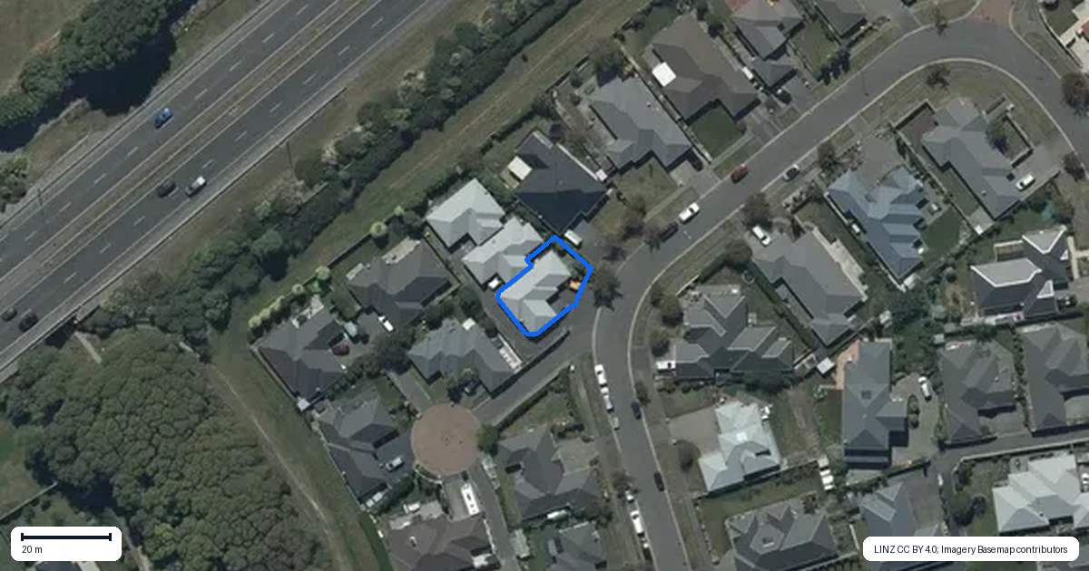 Property context map for 57 Somerville Crescent, Aidanfield, Christchurch