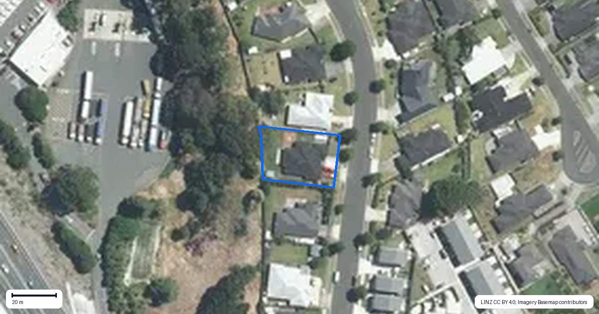 Property context map for 79 Parkhaven Drive, Rosehill, Papakura