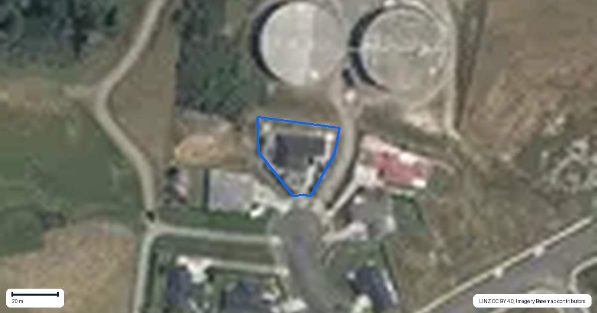 Property context map for 36 MacDonald Heights, Feilding