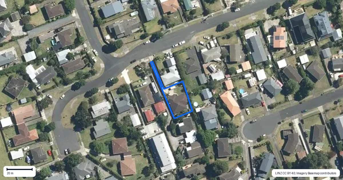 Property context map for 22A Matapouri Road, Mangere Bridge, Auckland