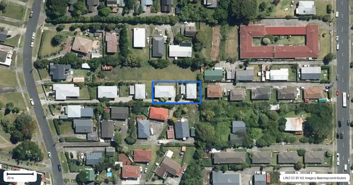 Property context map for 36B Ambler Avenue, Glen Eden, Auckland