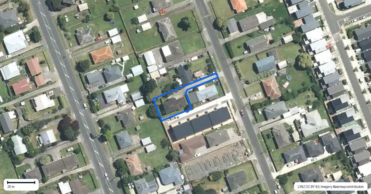 Property context map for 9A Arimu Road, Papakura