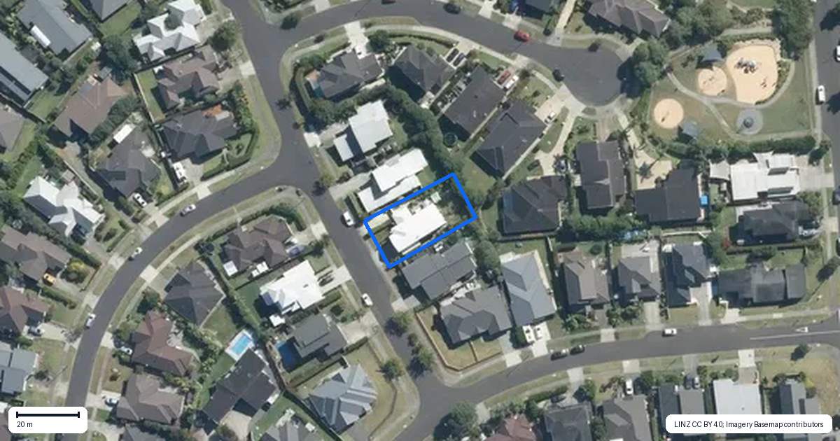 Property context map for 11 Blackwood Road, Silverdale