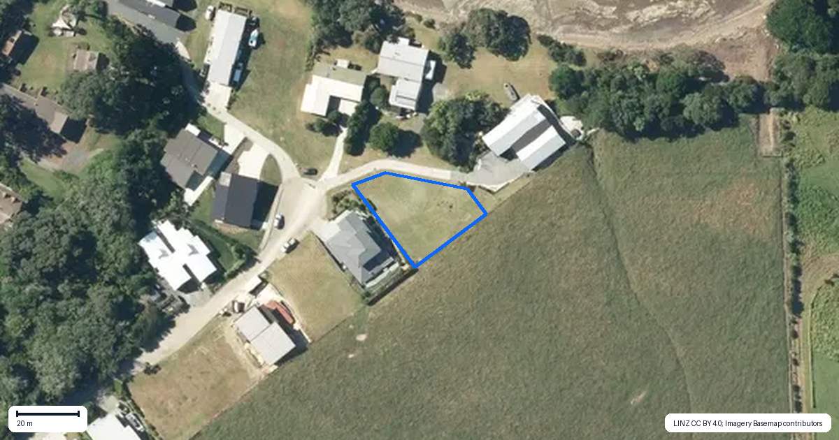 Property context map for 36 Albro Lane, Algies Bay