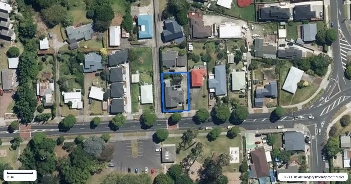 Property context map for 78 Terry Street, Blockhouse Bay, Auckland