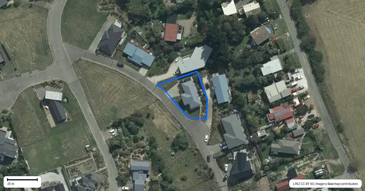 Property context map for 5 Taimana Lane, Diamond Harbour