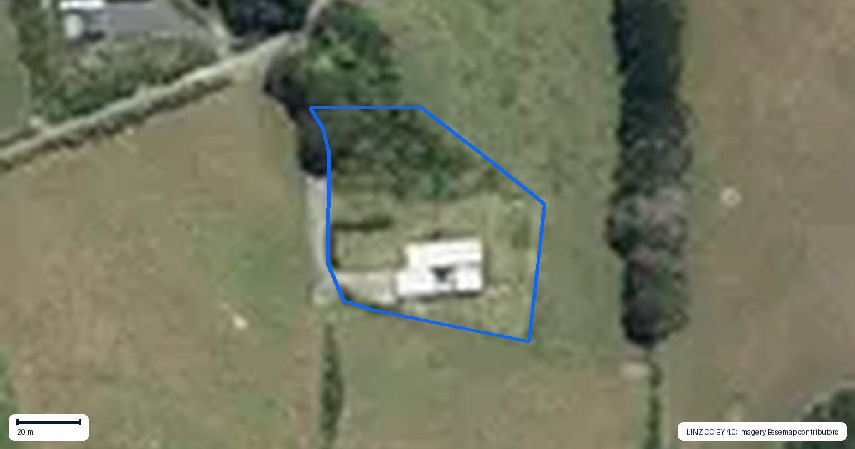 Property context map for 127 Hauora Lane, Waitoki