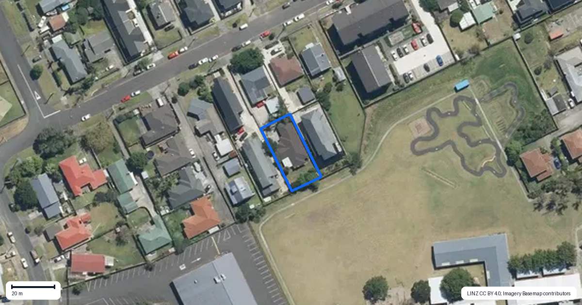Property context map for 26A Busby Street, Blockhouse Bay, Auckland