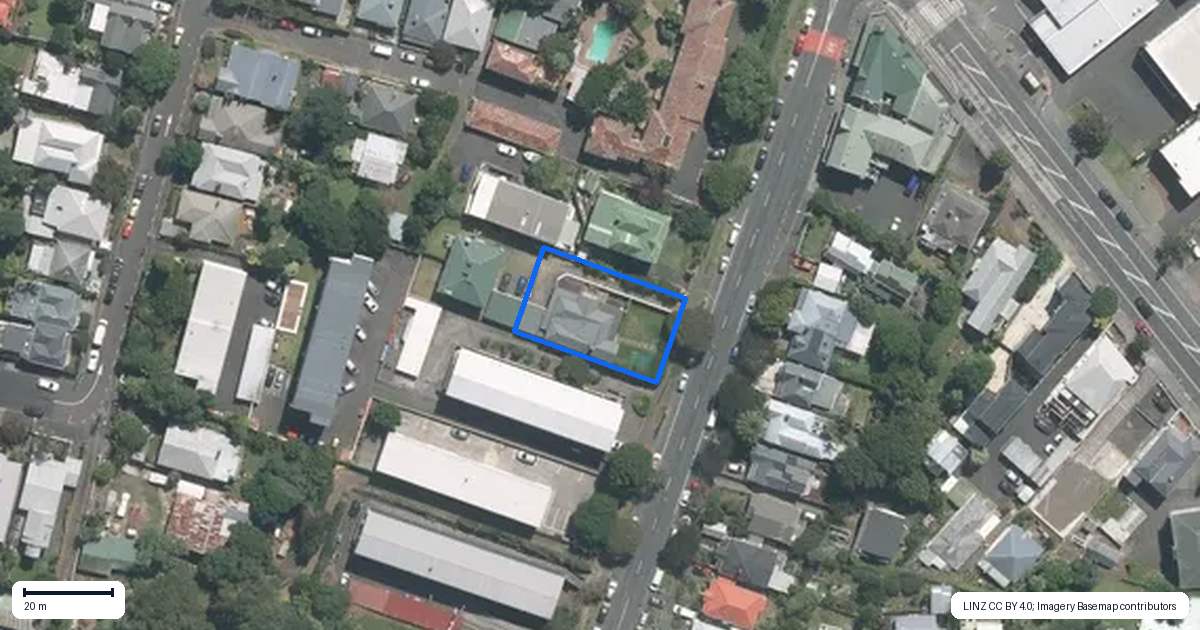 Property context map for 7 Esplanade Road, Mount Eden, Auckland