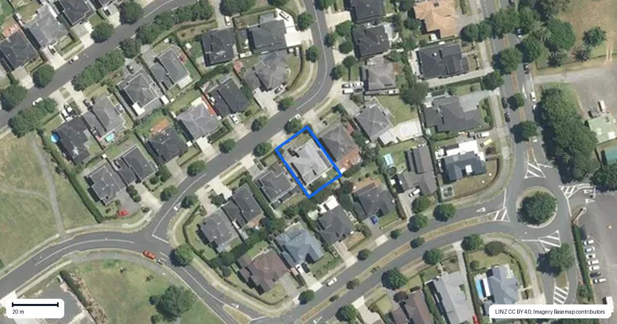 Property context map for 7 Pickaberry Avenue, Karaka, Papakura