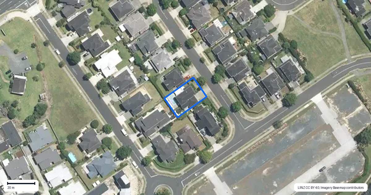 Property context map for 79 Pickaberry Avenue, Karaka, Papakura