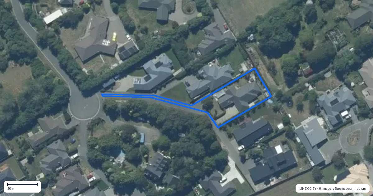 Property context map for 11C Vivaldi Lane, Rolleston