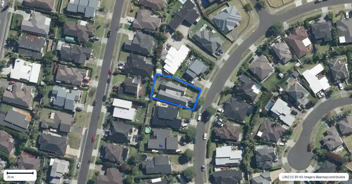Property context map for 15 Bartlett Drive, Silverdale