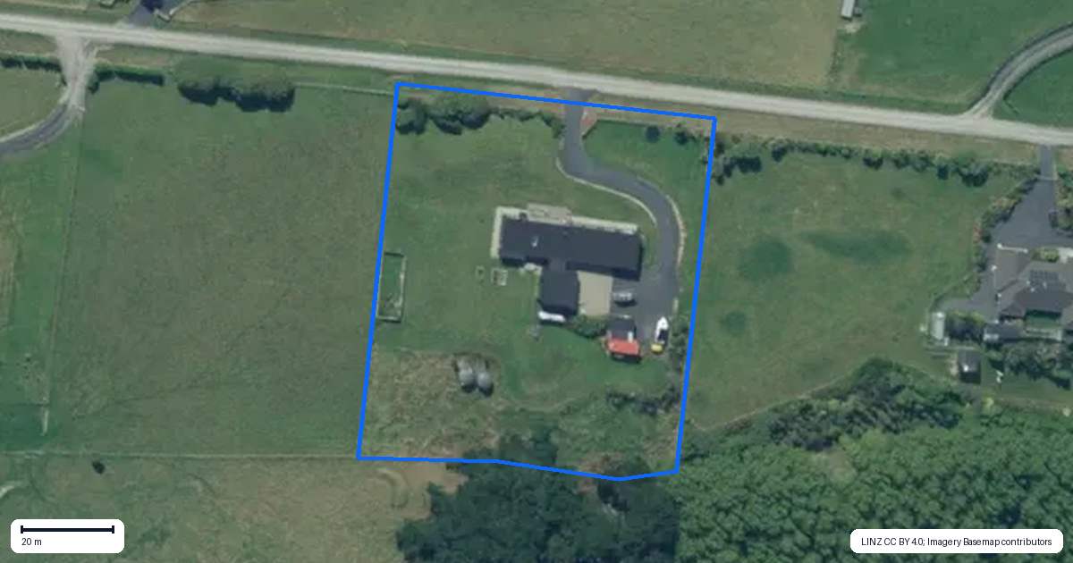 Property context map for 22 Liddells Road, Taieri Beach, Taieri Mouth