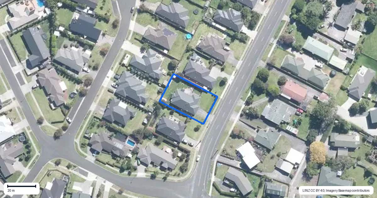 Property context map for 58 Woodhouse Road, Patumahoe, Pukekohe