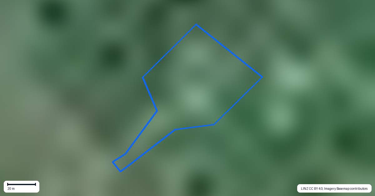 Property context map for 678 Landsdowne Road, Richmond Downs