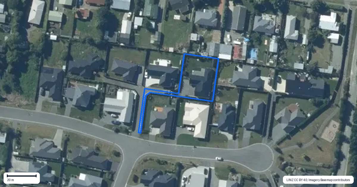 Property context map for 17 Newbrook Terrace, Darfield