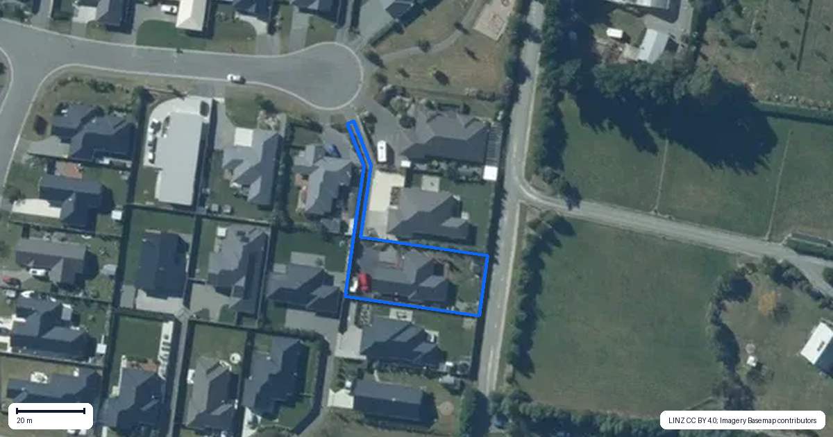 Property context map for 22 Newbrook Terrace, Darfield