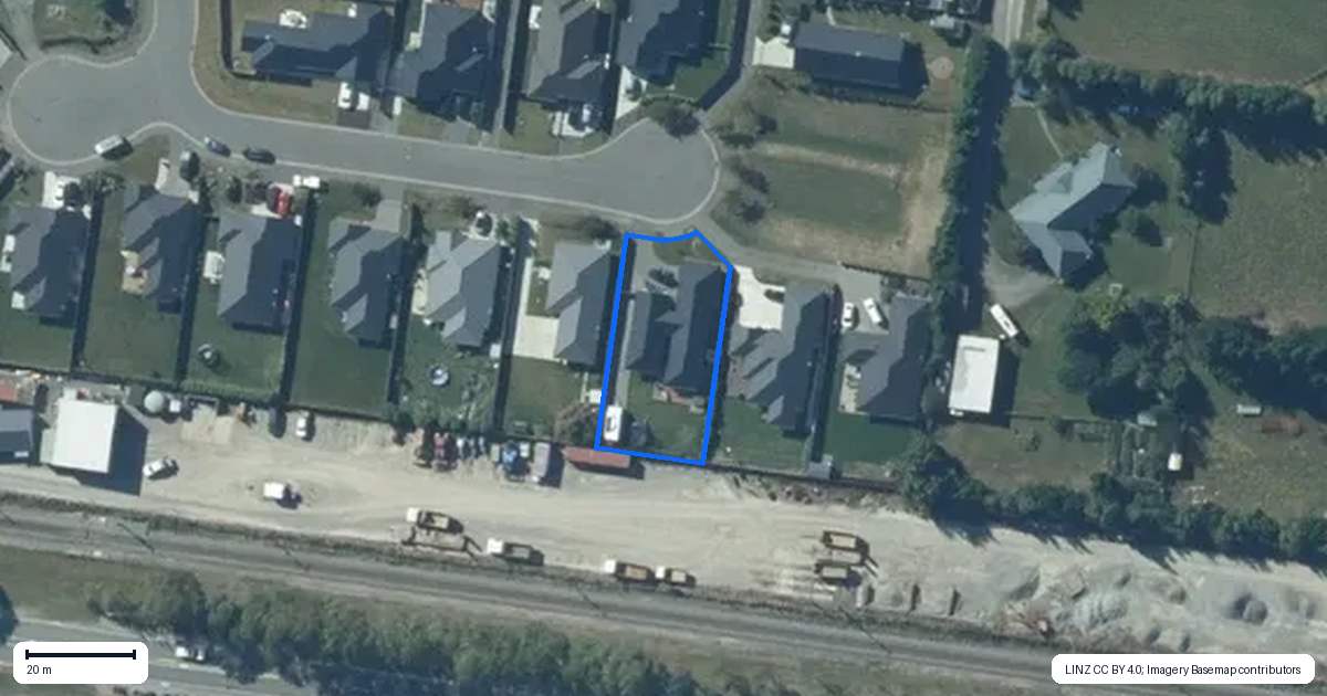 Property context map for 12 Cedric Place, Darfield
