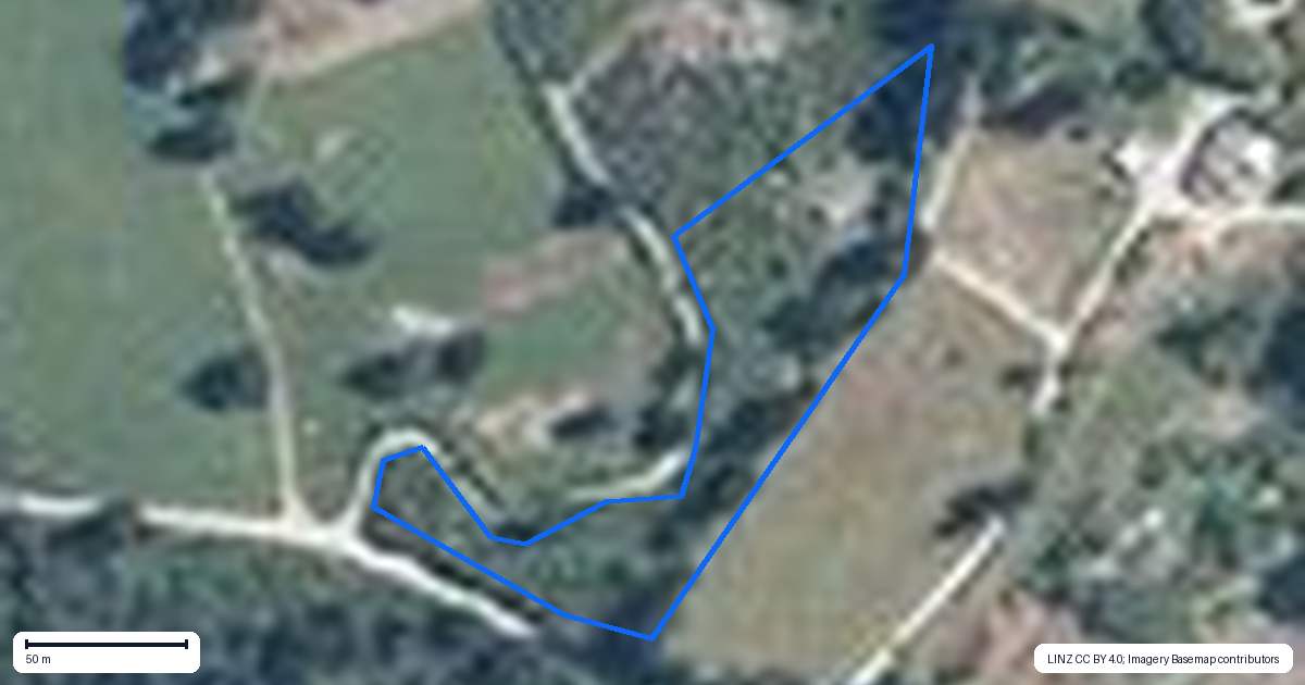 Property context map for 167 Darkies Terrace Road, Charleston, Cape Foulwind