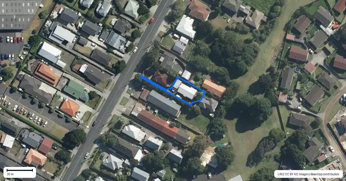 Property context map for 21B Panorama Road, Mount Wellington, Auckland