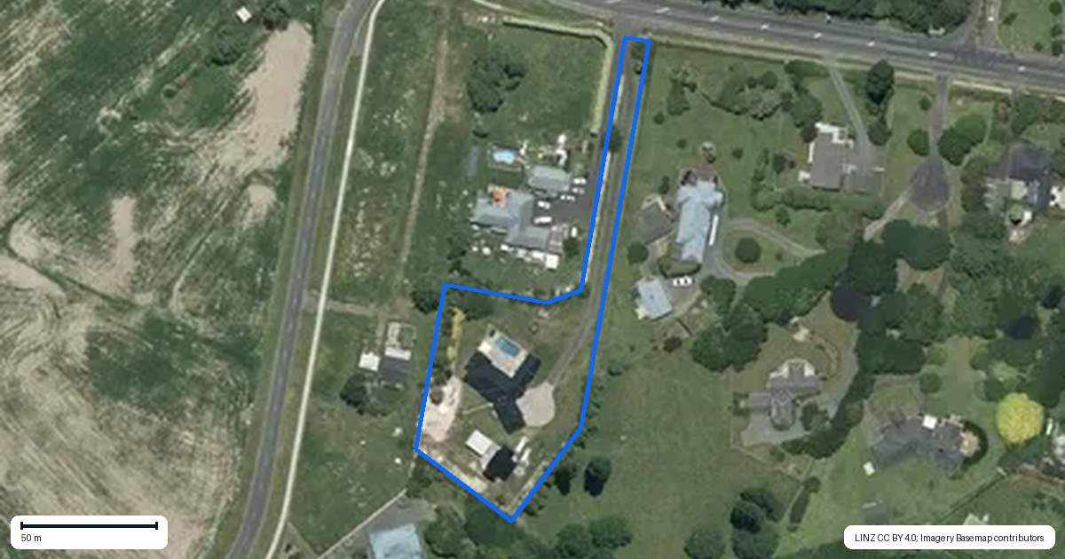 Property context map for 112 Matangi Road, Matangi, Hamilton