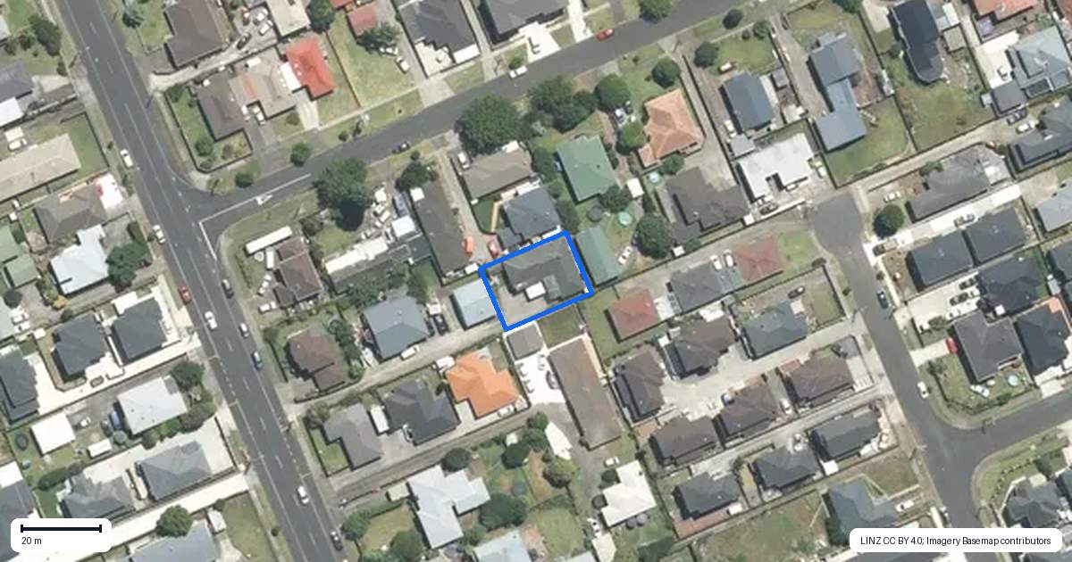Property context map for 80D Wallace Road, Papatoetoe, Auckland