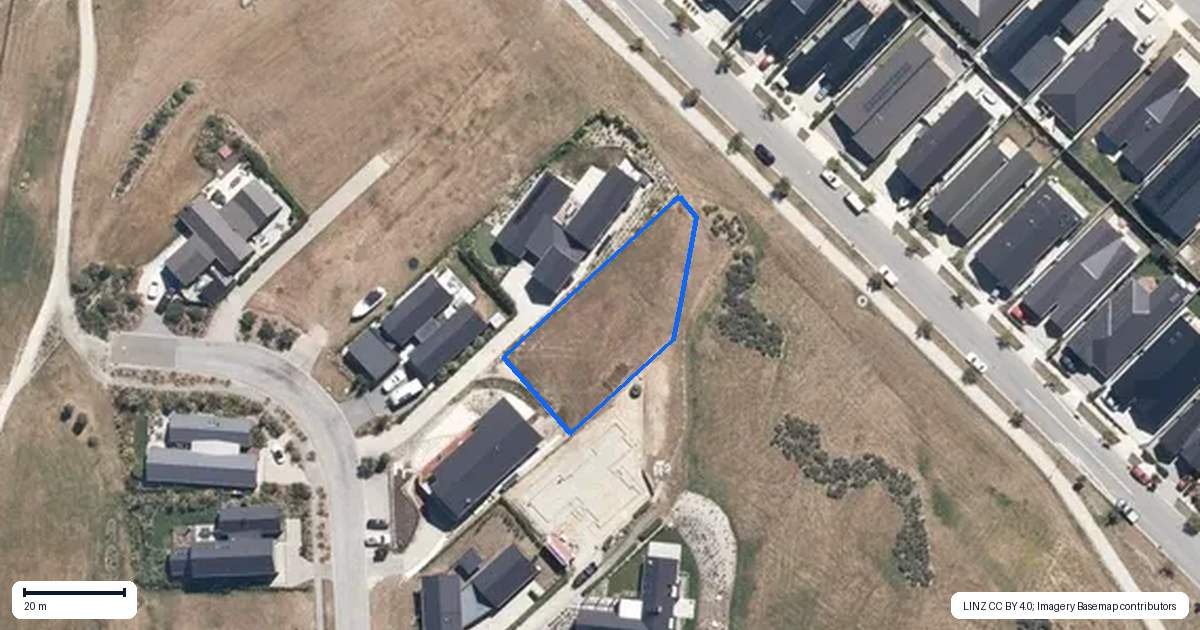 Property context map for 48 Cunninghams Drive, Jacks Point, Queenstown