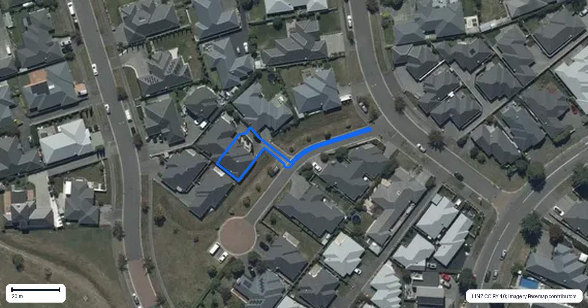 Property context map for 54 Somerville Crescent, Aidanfield, Christchurch