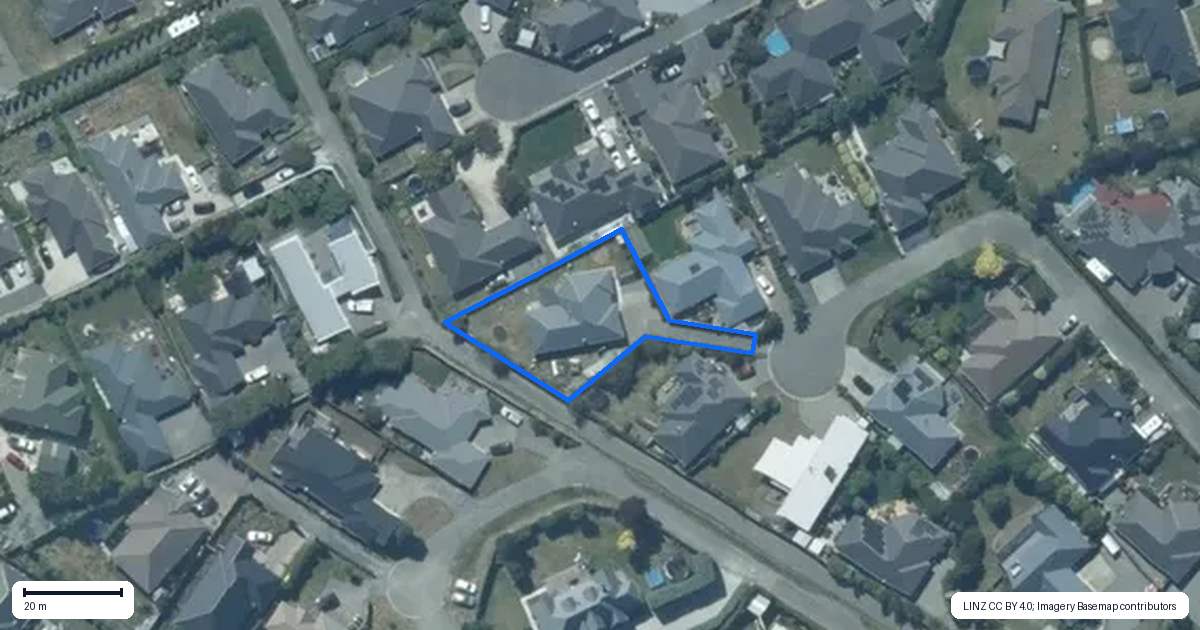 Property context map for 44F Stonebrook Drive, Rolleston