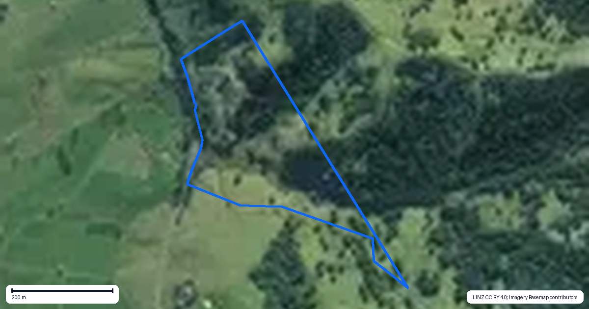 Property context map for 1214 Paparoa-Oakleigh Road, Taipuha, Paparoa