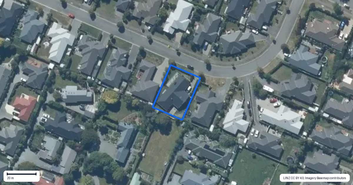 Property context map for 15 Cassidy Avenue, Lincoln