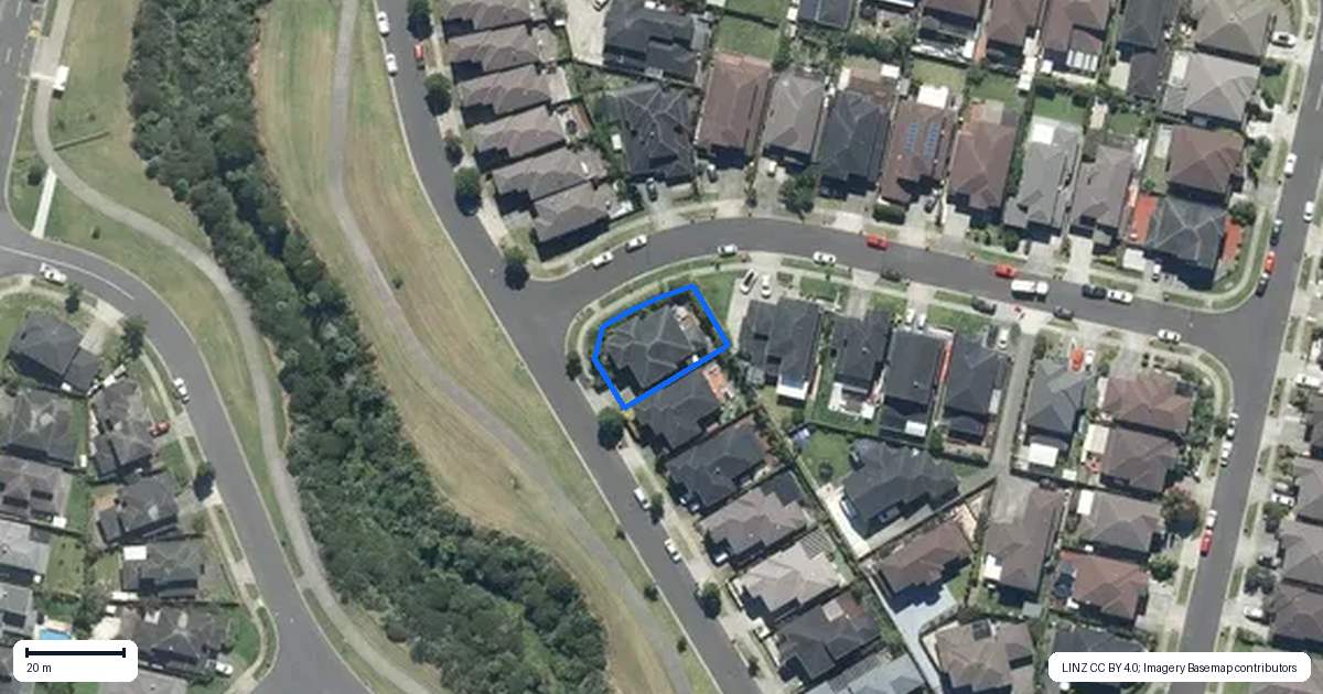 Property context map for 22 Killarney Drive, Flat Bush, Auckland
