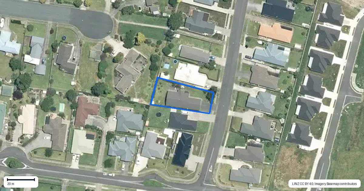 Property context map for 56 Benner Drive, Ngatea