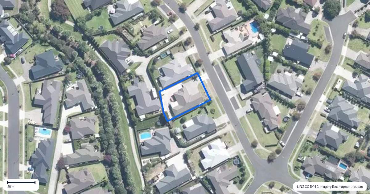 Property context map for 23 Searle Drive, Patumahoe, Pukekohe