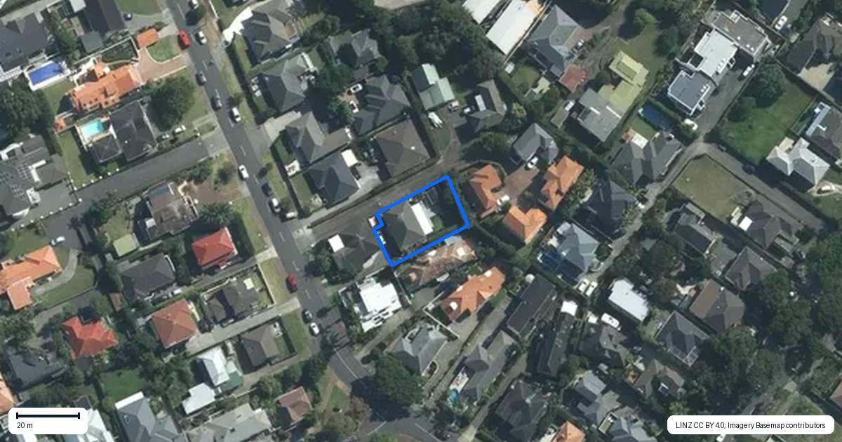 Property context map for 78 Vale Road, Saint Heliers, Auckland