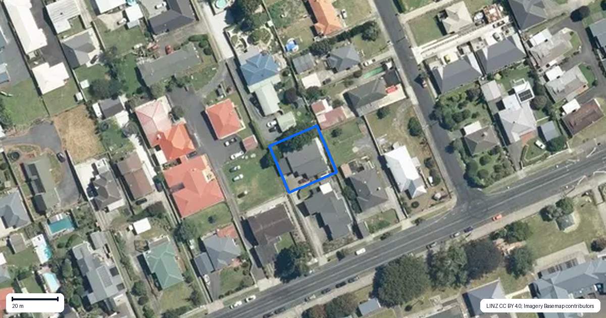 Property context map for 2/544 Teasdale Street, Te Awamutu