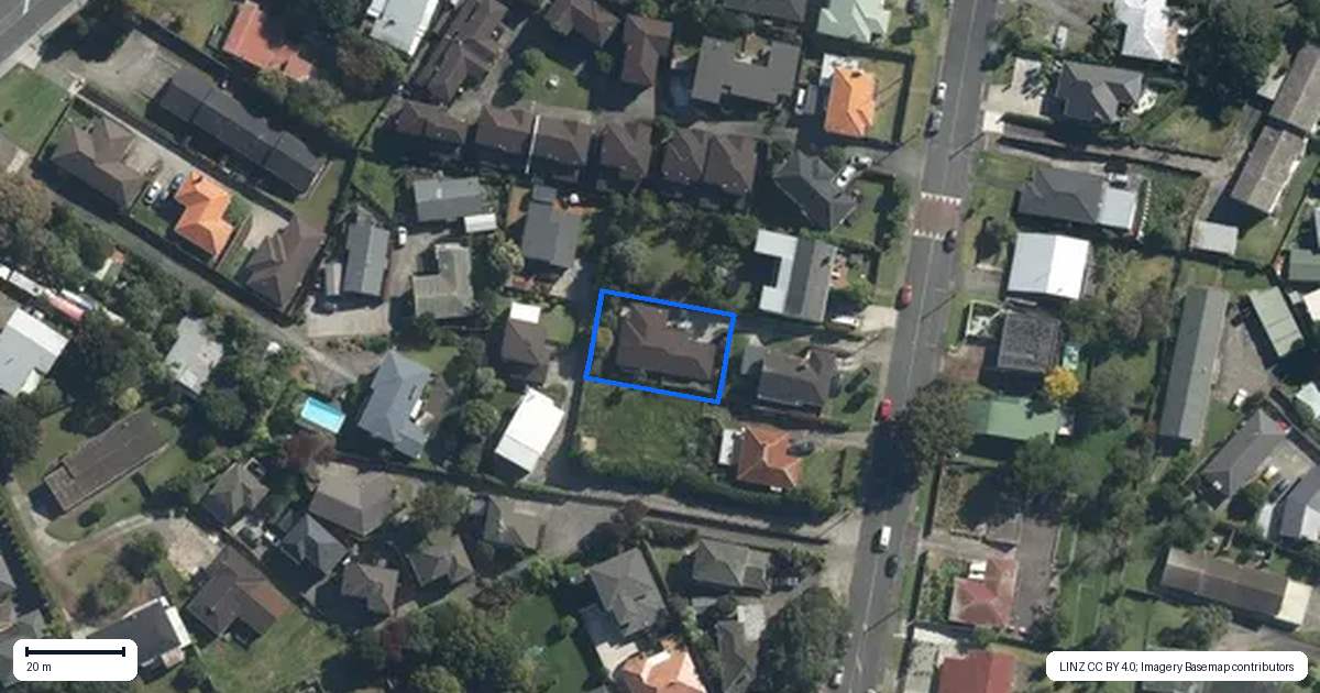 Property context map for 19 Ruawai Road, Mount Wellington, Auckland