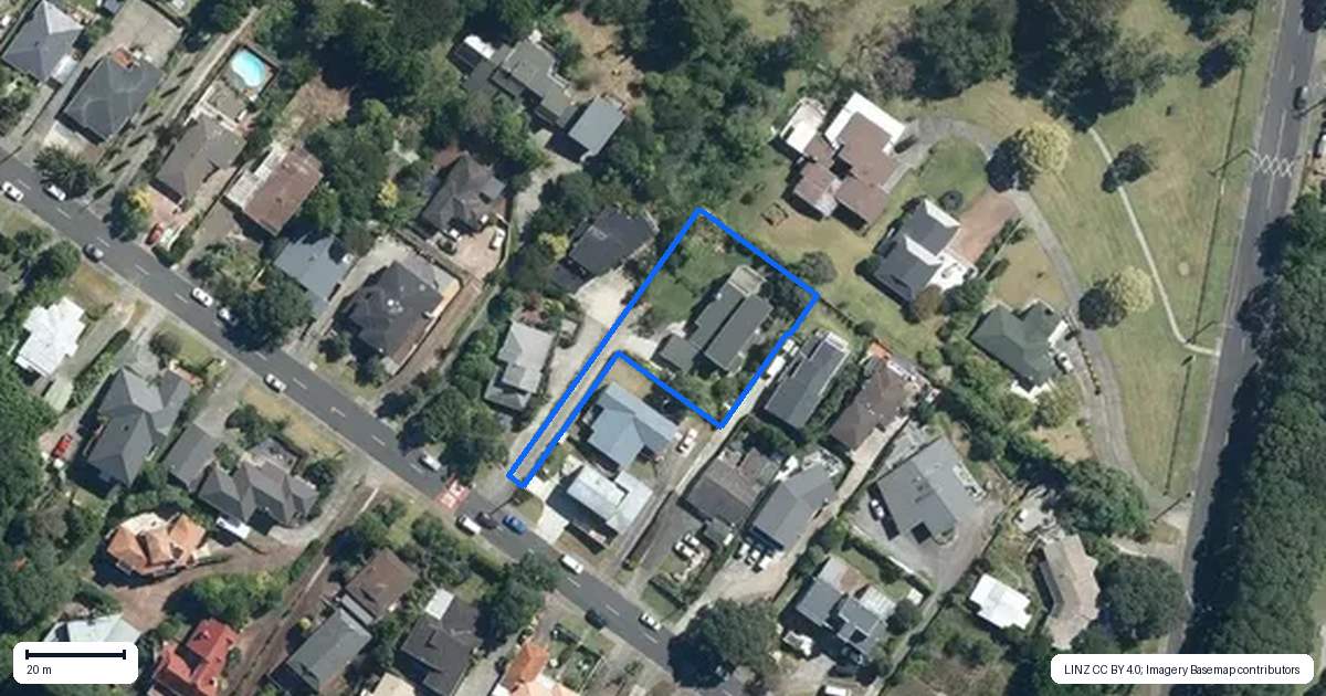 Property context map for 74A Goodall Street, Hillsborough, Auckland