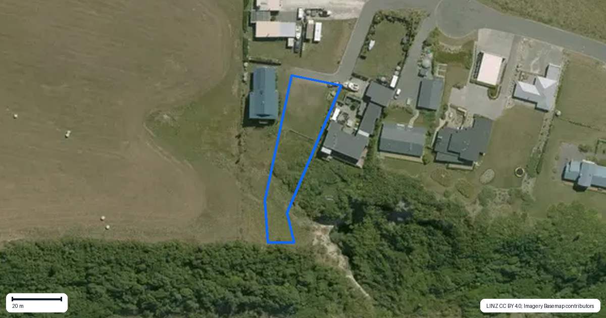Property context map for 3/37 Hall Street, Motunau, Greta Valley