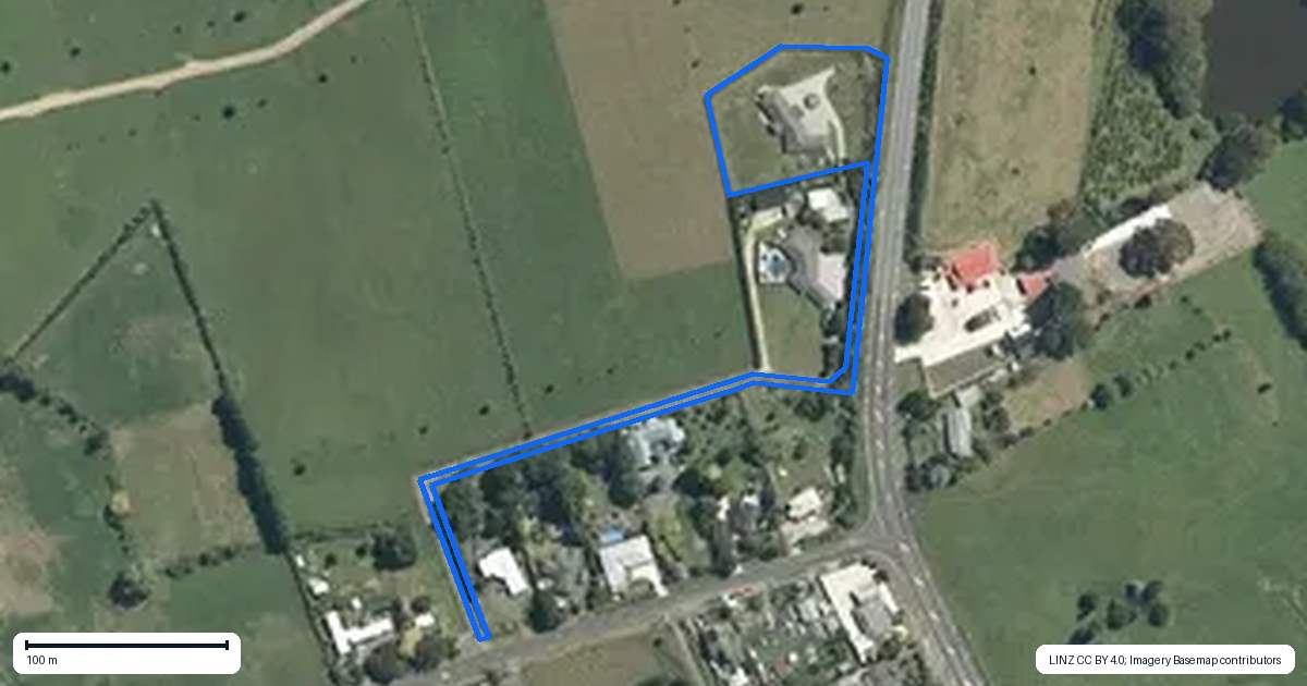 Property context map for 2/22 Rukuhia Road, Rukuhia, Hamilton