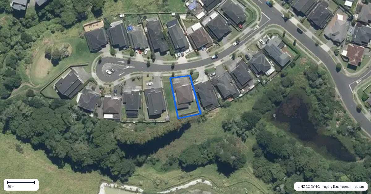 Property context map for 12 Aviano Close, Flat Bush, Auckland