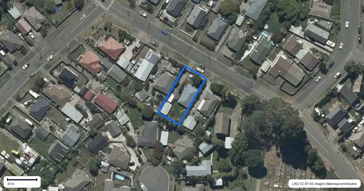 Property context map for 8 Keighleys Road, Bromley, Christchurch