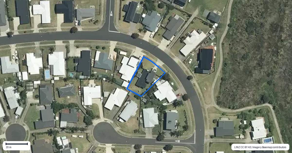 Property context map for 330 Cook Drive, Whitianga