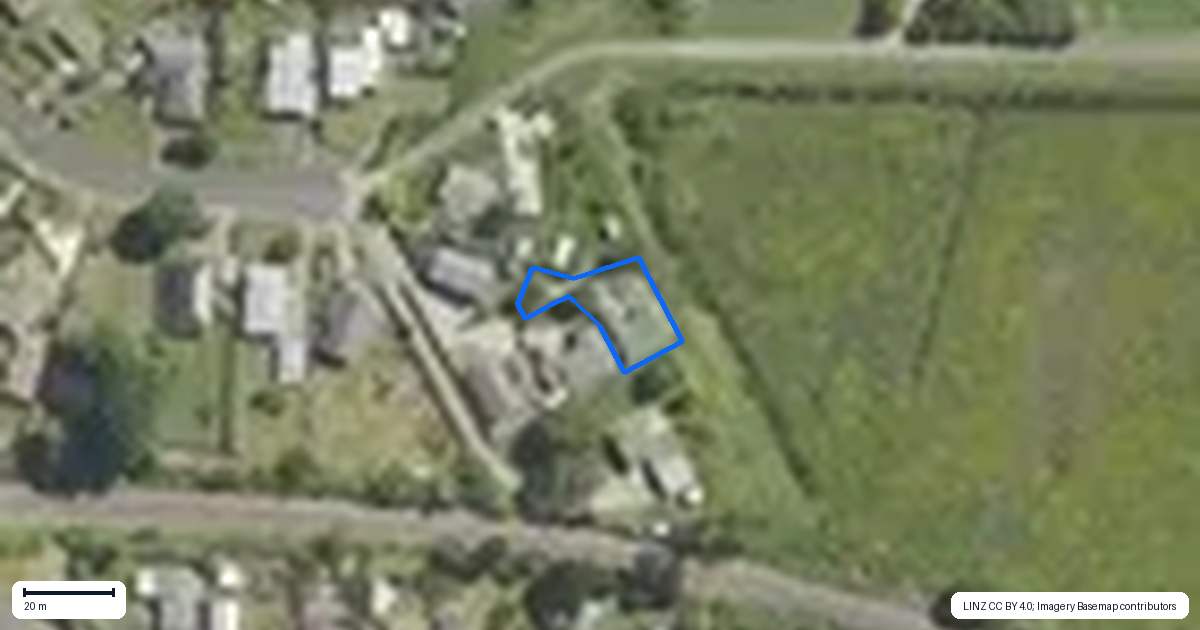 Property context map for 17C Gordon Street, Te Puke
