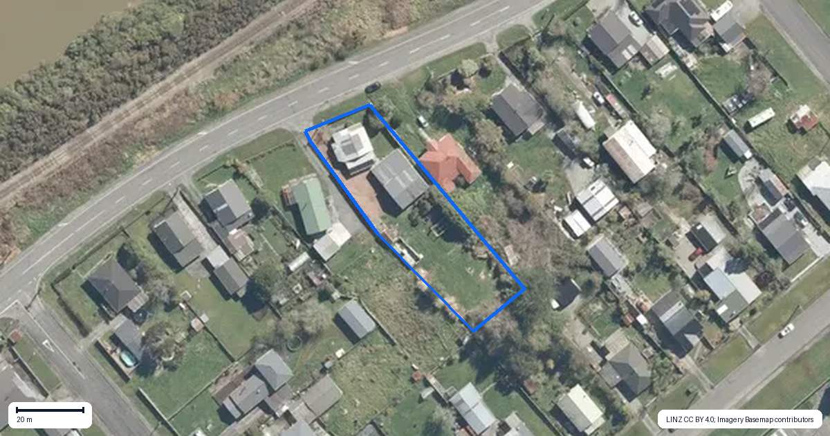 Property context map for 884 State Highway 7, Dobson, Greymouth