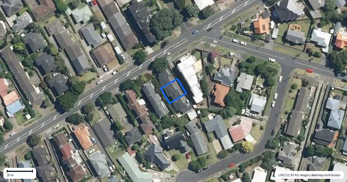 Property context map for 39A Campbell Road, Onehunga, Auckland