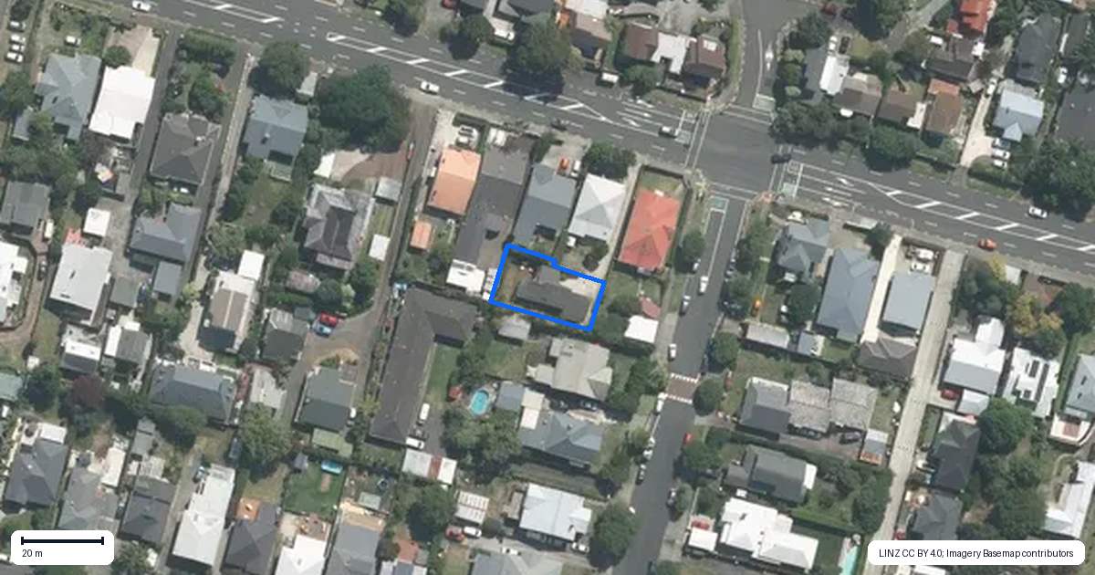 Property context map for 140A Balmoral Road, Mount Eden, Auckland