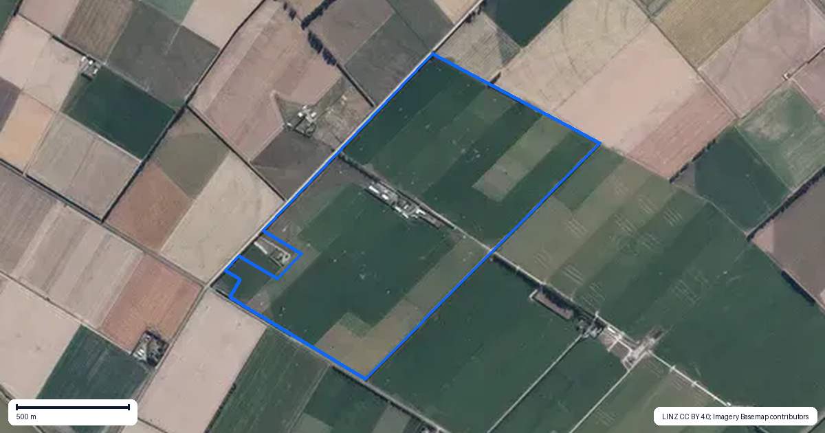Property context map for 415 Highbank Cairnbrae Road, Highbank, Methven