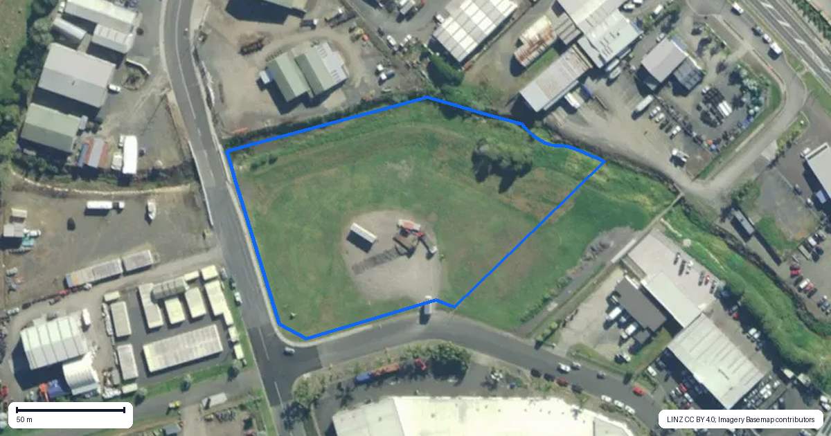Property context map for 20 Klinac Lane, Waipapa